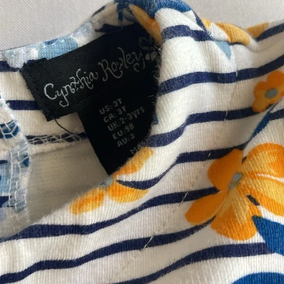 Cynthia Rowley toddler girls dress size 3T…Excellent Condition! - Picture 2 of 3